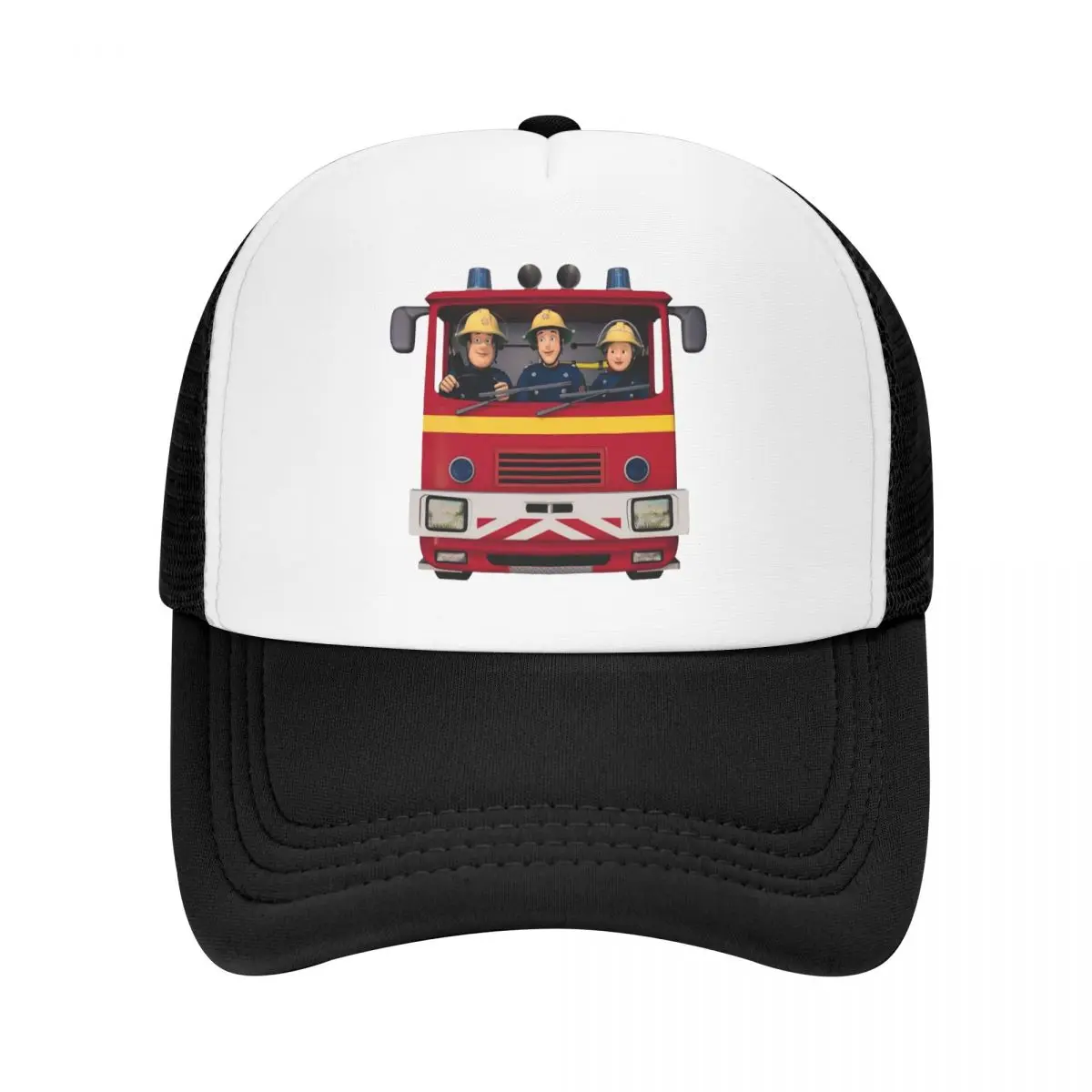 Custom Fireman Sam Berretto Da Baseball Hip Hop Donna Uomo Regolabile Trucker Hat Summer Snapback Caps