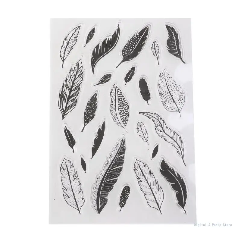 

M17F для креативных перьев, прозрачные силиконовые штампы, печать для изготовления карт, сделай сам, скрапбукинг, тиснение,