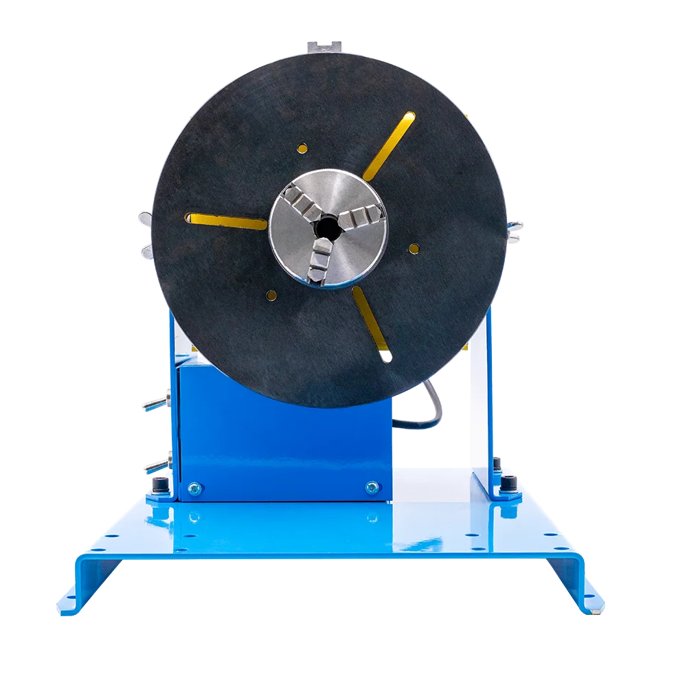 110/220V HD-10 Mini Semi-automatic Welding Positioners Welding Turntable Rotary Welding Table Rotator with K01-65 Chuck 3