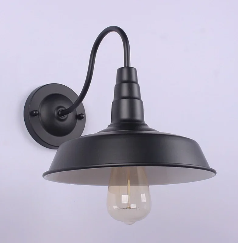 Retro Vintage Wall Mounted Lamp Loft Industrial Rust American Style Outdoor Indoor Light Luminaire Corridor Aisel Bar Waterproof
