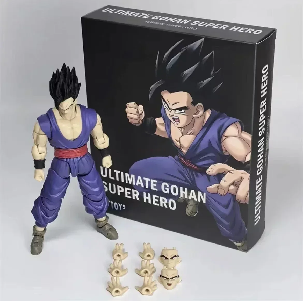 thumbnail image 1 of Nuevas figuras de acción de Dragon Ball de Son Gohan Beast de Cttoys, juguetes modelo Ultimate Gohan Super Hero Figura de PVC, regalos de cumpleaños para niños, 1 of 5