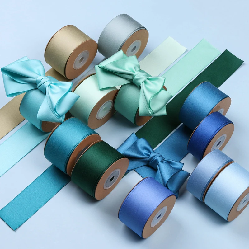 10 Yards 16 25MM/38MM Matte Single Color Polyester/Cotton Terylene Ribbon Hair Bows DIY Crafts Handmade Accessories ribbon supplies