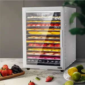 Fruit Dryer Food Dehydrator Meat and Seafood 12-layer Food Processing Machine Household Commercial Vegetables Kitchen Appliances