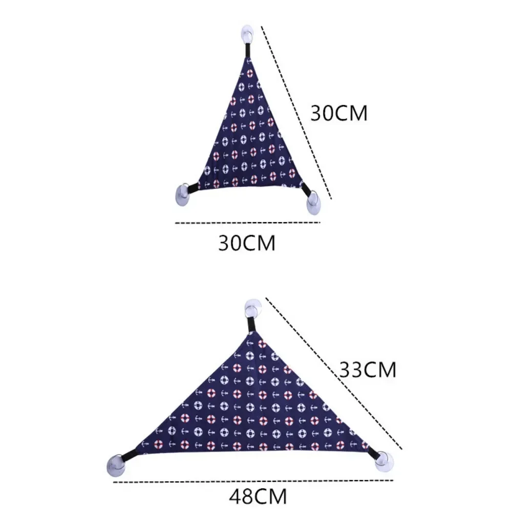 1pc Bearded Dragon Hammock Lizard Ladder Hanging Swing Toys with Suction Cups for Lizard Snake Chameleon Reptile Habitat Decors