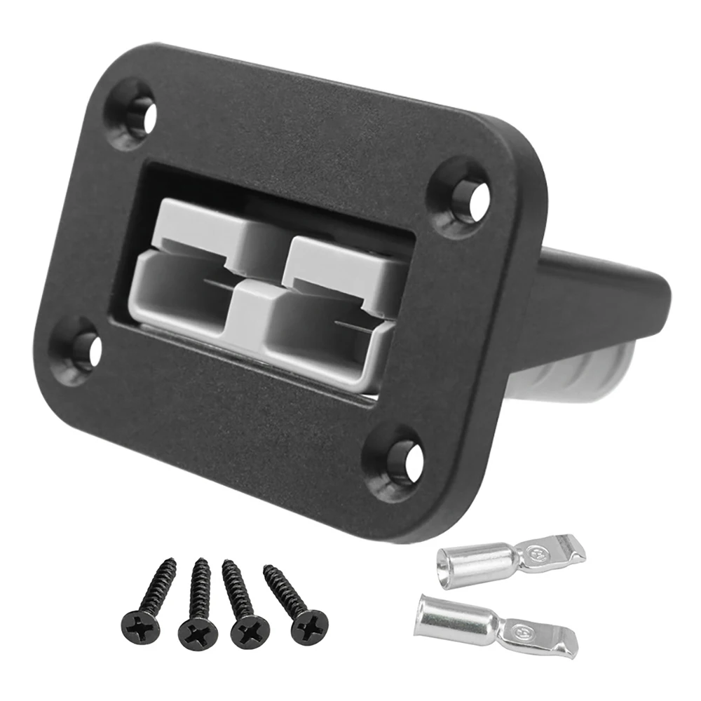 

Flush Mount 50 Amp for Anderson Plug Mounting Bracket Panel Cover for Caravan Truck Camper