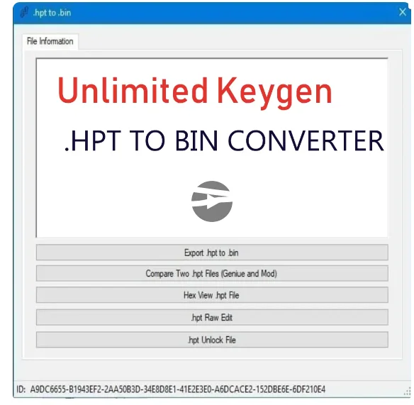.hpt to bin Converter With Unlimited Keygen Compare Genuine and