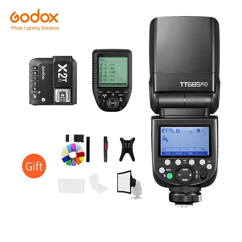 Godox Tt685Ii Tt685Iic Tt685Iin Tt685Iis Tt685Iif Tt685O Ttl Hss Camera Flash Speedlite Per Canon Nikon Sony Fuji Olympus Camera