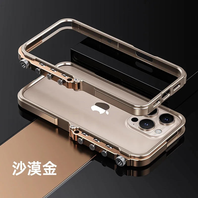 Premium Armor Aluminum Metal Bumper Frame Case - Hard Cover Accessory