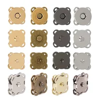 5/10set Metal Magnetic Snap Fasteners Clasps Button Handbag Purse Wallet Craft Bags Parts Accessories 10mm 14mm 18mm Pick Colors 1
