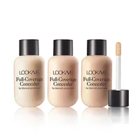 Liquid Concealer Foundation Cream Makeup Waterproof Lasting Full Coverage Acne Spot Scars Dark Circles Face Base Cosmetics 2