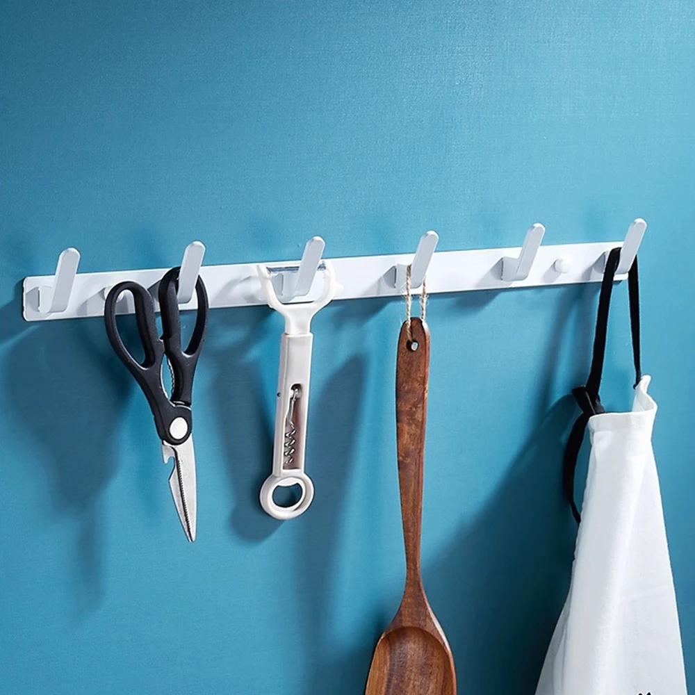 

Door Hook Easy To Install Strong Load-bearing Convenient Save Space Durable Wall Hat Hook Drill-free Towel Hook Space Organizer