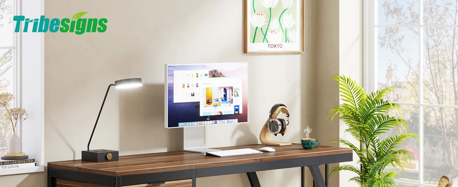 WALNUT computer desk