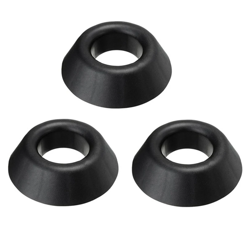 

3 Pack Ball Holder Ball Stands Basketball Football Plastic Display Stand Base Black