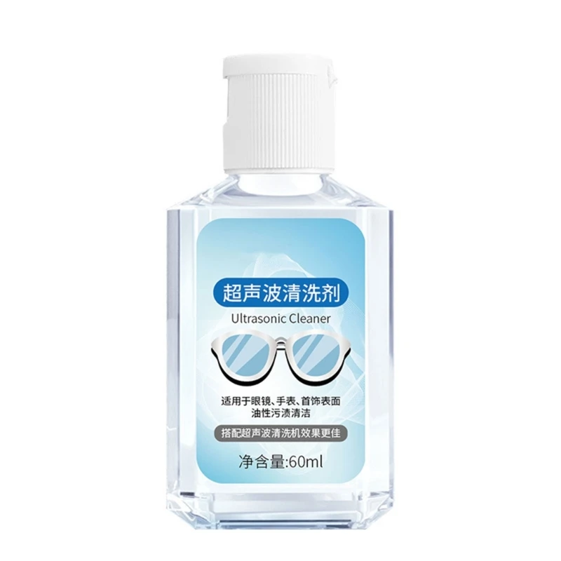 

2024 60ml Glasses Lens Watch Cleaners Wipe Nursing-Ultrasonic Cleaner Liquid-Gold Jewelry Rings Cleaning Solution Concentrate