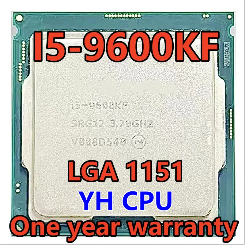 

i5-9600KF i5 9600KF SRG12 3.7 GHz Used Six-Core Six-Thread CPU Processor 9M 95W LGA 1151