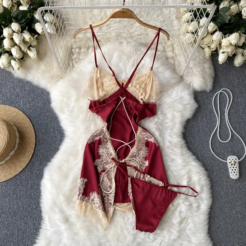 Lace Vintage Ethnic Lingerie