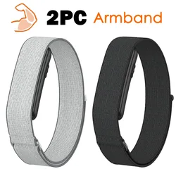 Premium Nylon Biceps Arm/Wristband for Fitness Tracker Accessory (2PC - AA - GB)
