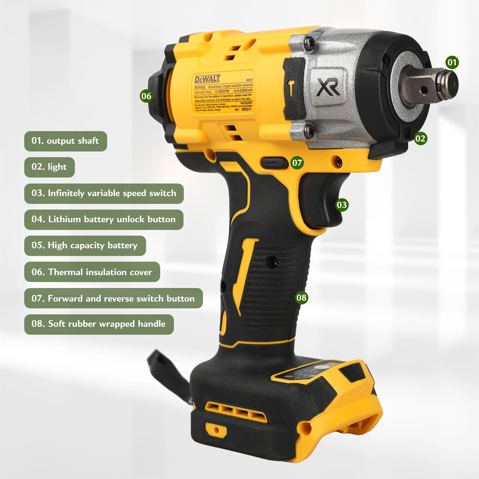 Compact Impact Wrench 6