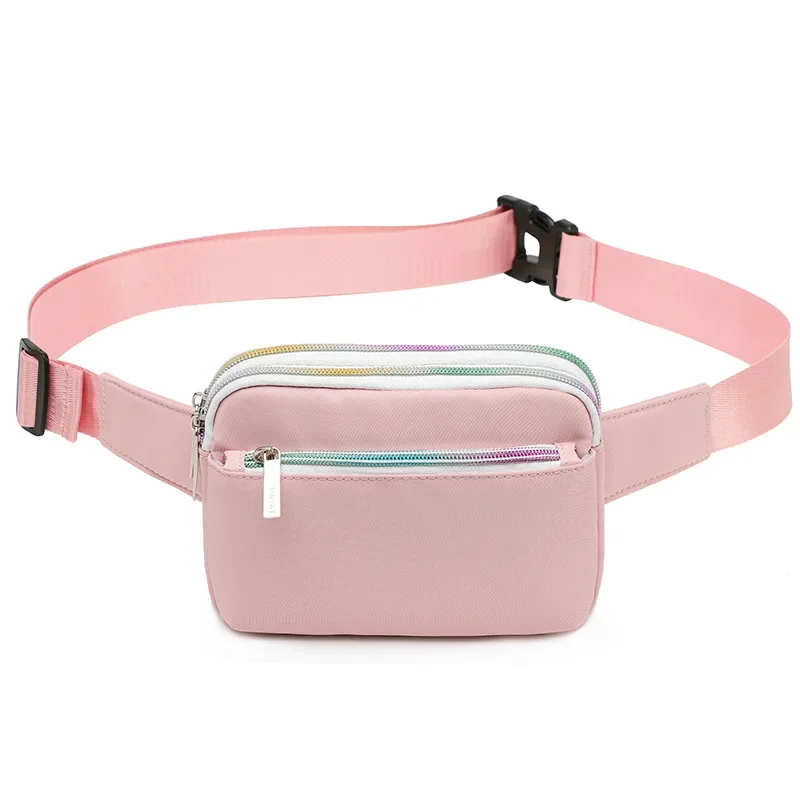 2023 Popular New Women's Waist Pack Casual Fashion Lightweight Chest Bag Small Sports Phone Bag Ladies' Shoulder Shell Bag