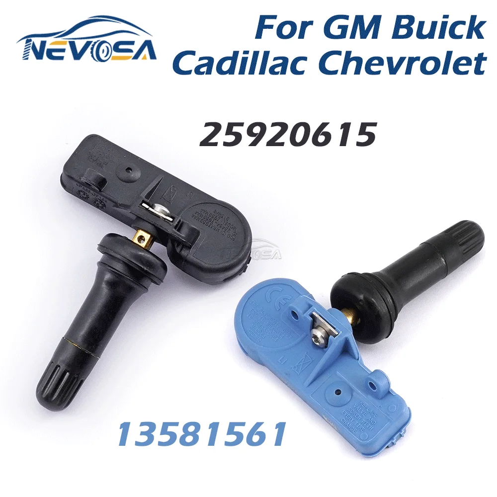 25920615 13586335 13581561 22853740 Tire Pressure Monitor Sensor For Cadillac CTS Chevrolet Malibu Tahoe Impala GMC Sierra Buick