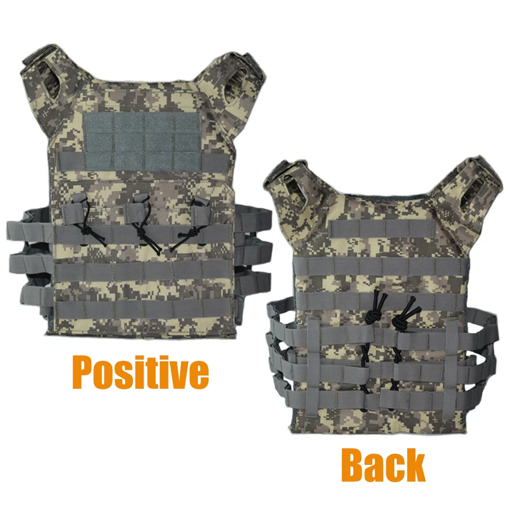 Chaleco táctico militar Airsoft para hombre, armadura corporal de combate  con sistema Molle, disfraz de Cosplay de juego Cs al aire libre - AliExpress