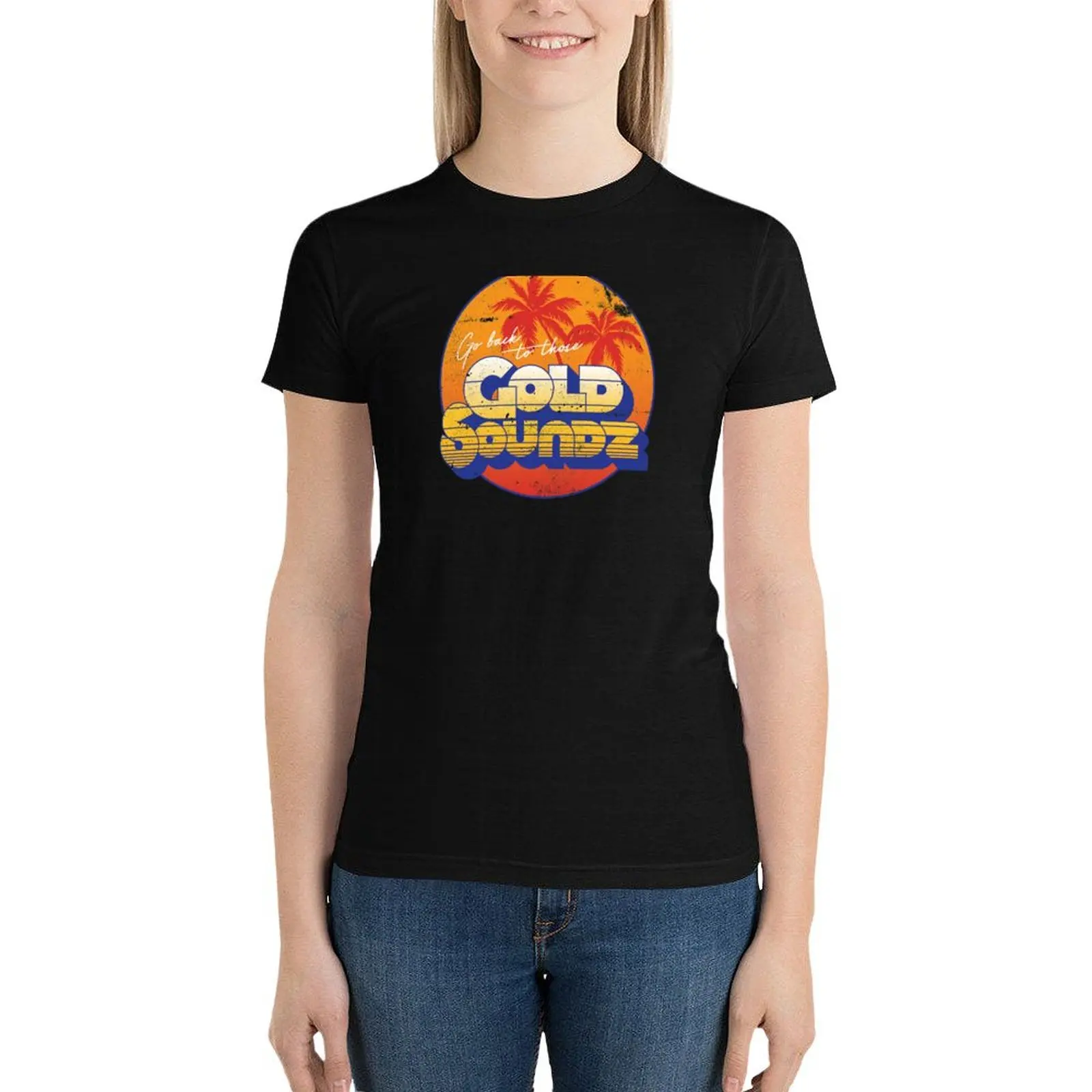 

Gold Soundz T-Shirt shirts graphic tees Blouse graphic t-shirts for Women