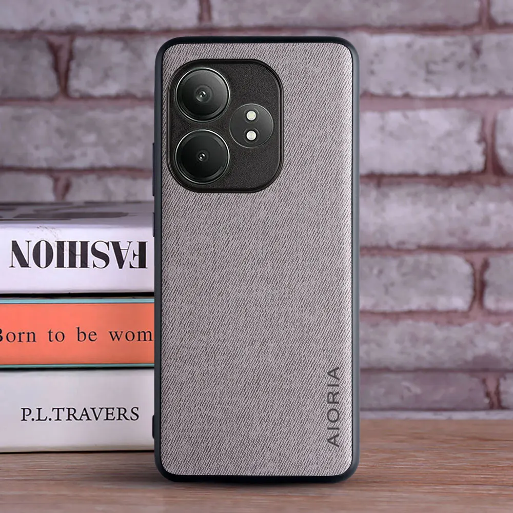 Luxurious Leather Textile Phone Case - Soft, Stylish Protective Cover