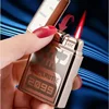 Portable Metal Induction Ignition Cigarette Lighter Men's Boutique Gift Butane Gas Lighter Windproof Lighter Unusual Lighters 1
