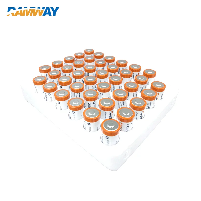 CR26500 C size 3V non rechargeable lithium battery with XH2.54 connector added for turbine flowmeter CNC machine driver 5