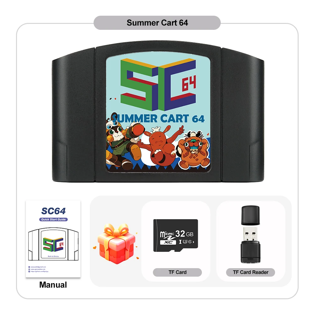 64ゲームセット 5400 in 1 Retro Game Cartridge for N64 Flash Card US/JP/EU