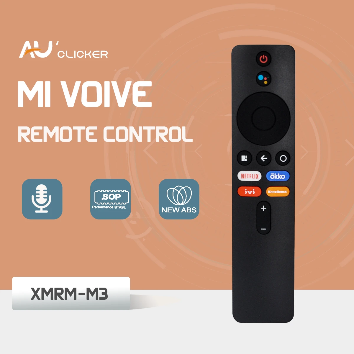 ⭐ XMRM M3 Voice Remote Control For MI TV Stick Wireless 4S 4X 4K Ultra ...