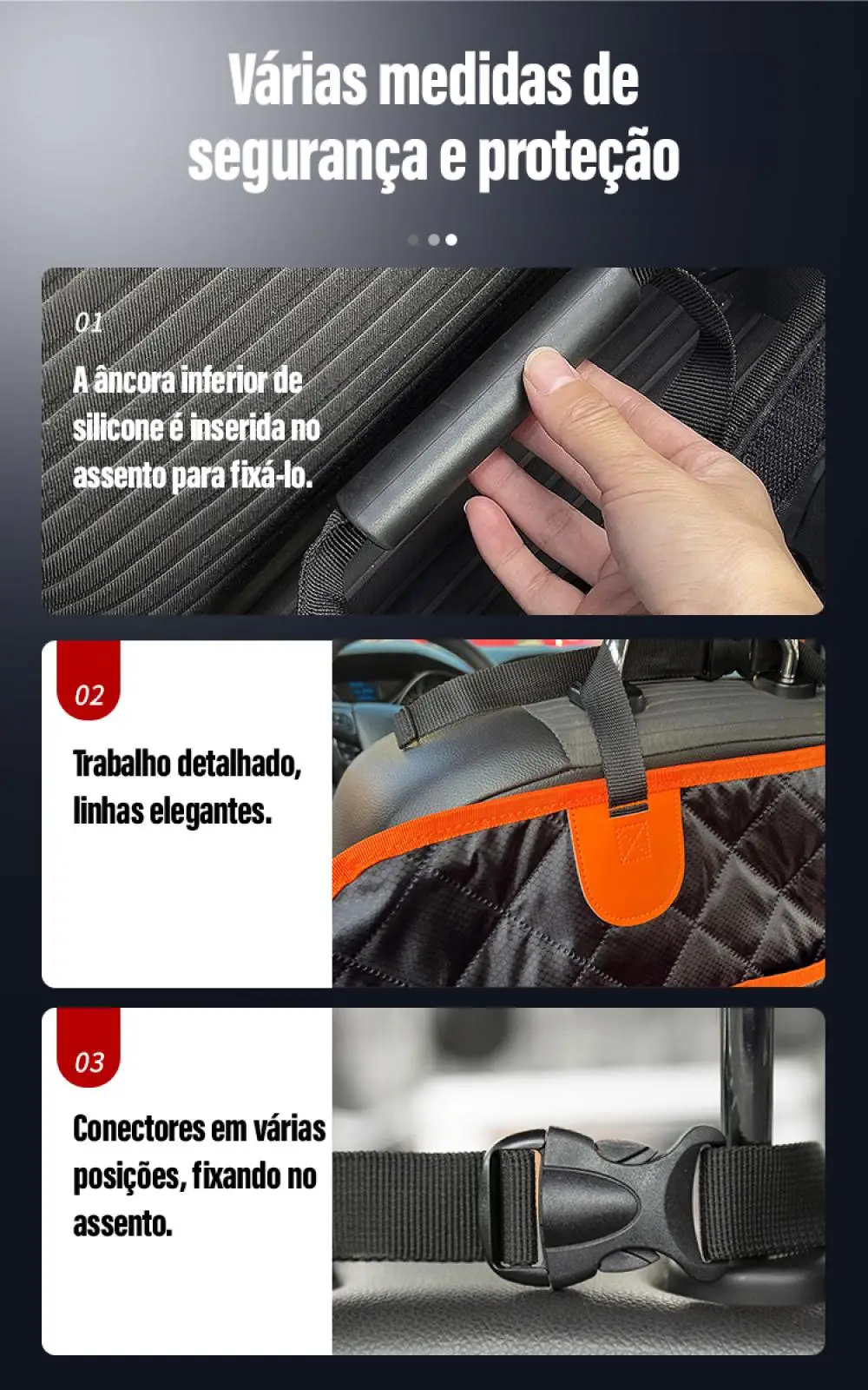 Capa Protetora de Carro para Cães e Gatos 6 Sd24e775c9e4a4c688a95c521390d01a8P