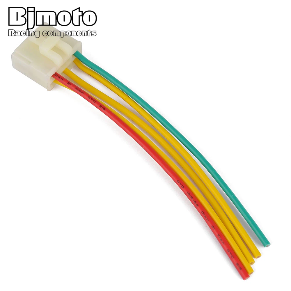 

Regulator Rectifier Plug Connector For Honda CRF250R CRF450R CRF250RX NSC50 Vision NSC125 5SH GLR125 CB125 CB190 CB190R GLR125