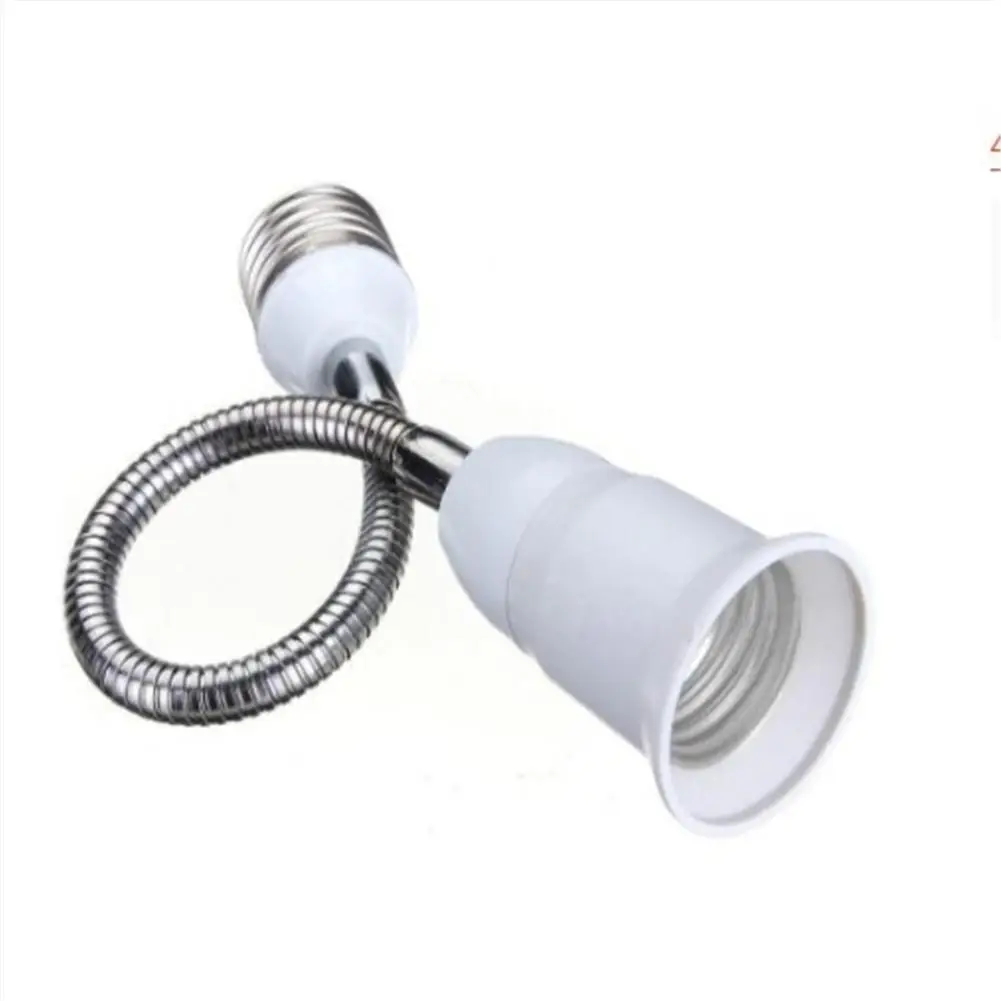 E27 Flexible Led Bulb Base Light-weight Various Sizes Extension Adapter Socket Hardware For LED / Halogen / CFL Bulbs