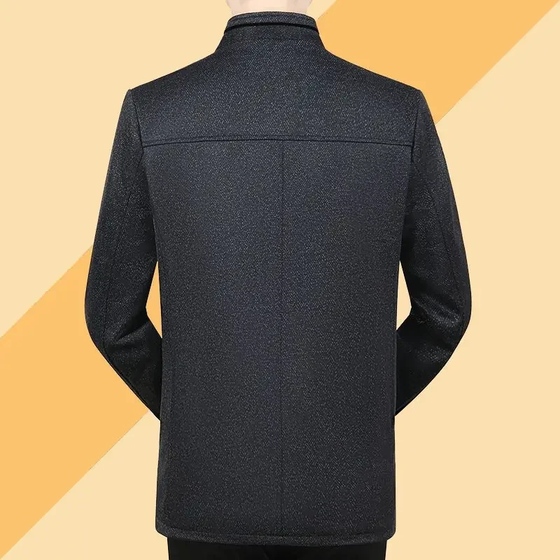 ربيع الخريف فضفاضة تناسب سترة غير رسمية لمنتصف الع...