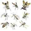 Steampunk Mechanical Insects DIY Metal Assembly Small Insect  Ant Flying Dragonfly Bee Model Kits 3D Puzzles Toy for Kids Adults 1