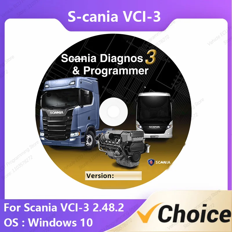 

2024 For Scania SDP3 2.48.2 Latest Software Spare Part Programming Fault codes Activation Adjustment Background information -25%