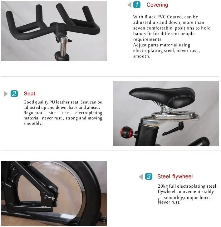 Real Ryder Indoor Bike Spinning Indoor Gym Bike spinning bike for sway