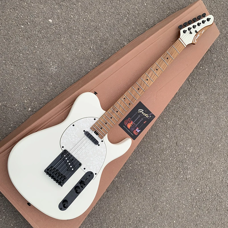 

Grote brand electric guitar, classic matte, made of pure solid wood, professional accessories, and guaranteed quality.