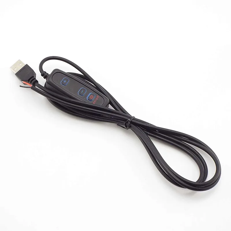 DC 5V LED Dimmer USB Port Power Supply Line Dimming Color-matching Extension Cable With ON OFF Switch Adapter For LED Light Bulb led dimmer switch led dimmer controller smart dimmer switch led string dimmer