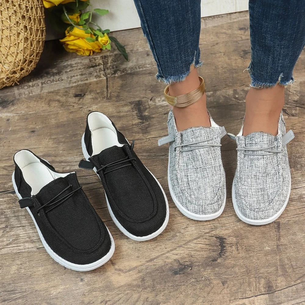 SHLIANG Damen Canvas Atmungsaktive Mode Vulkanisierte Sportschuhe Frau Casual Flache Schuhe Weibliche Leichte Wanderschuhe SB168_voghion.com