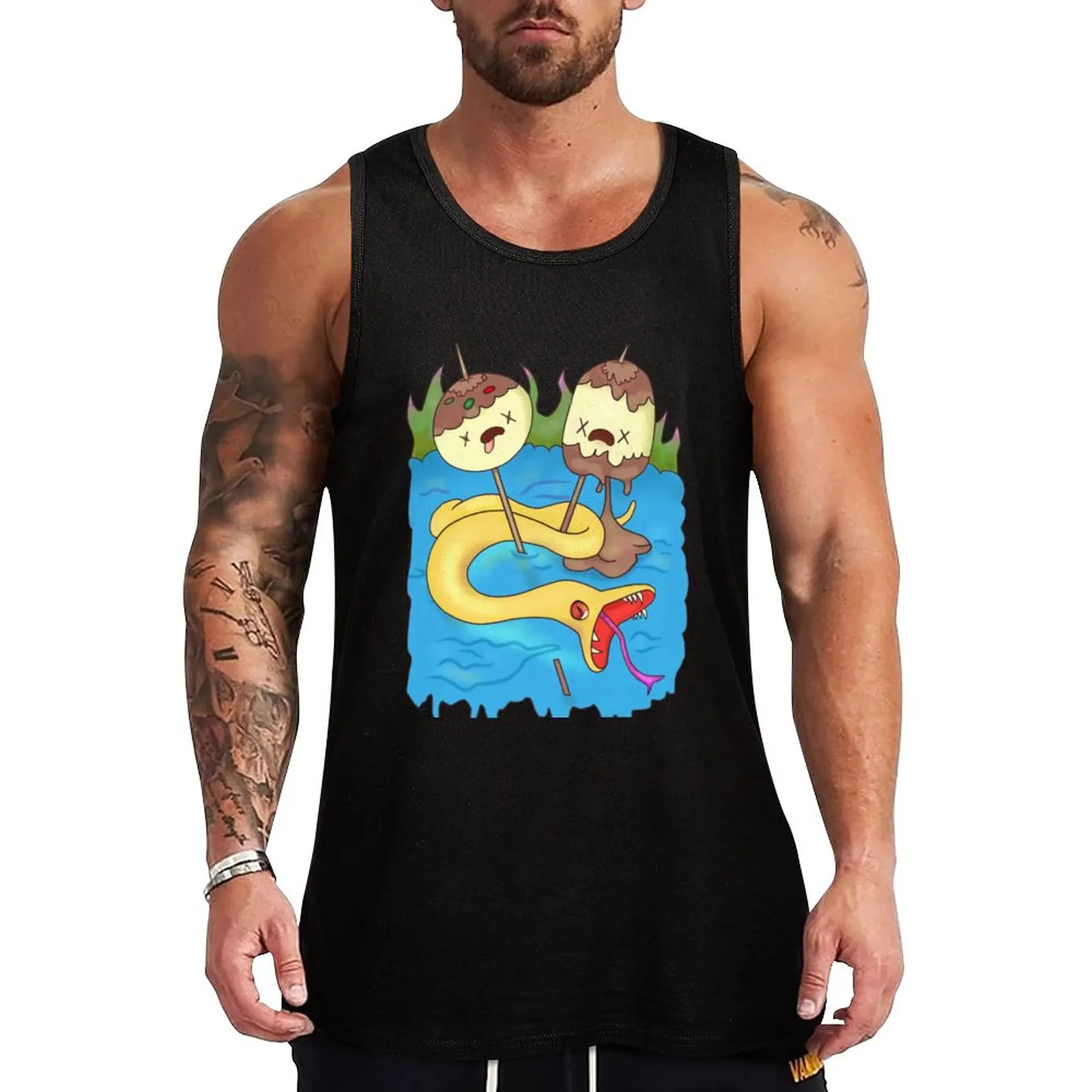 

New Bubblegums Favorite Rock Shirt Tank Top Vest male bodybuilding men