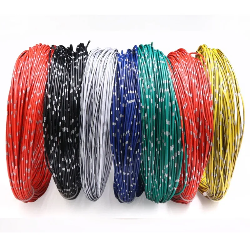 16awg Elektrische siliconen draad, 1,3 mm², wit, 15 meter, zacht en flexibel, zuurstofvrij, bestand tegen hoge temperaturen, vertinde koperdraad