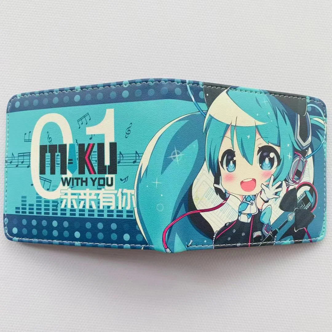 Kawaii Hatsune Miku Anime-Inspired Cute Coin Purse Wallet