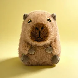 Children's Cartoon Animal Plush Toy - Cute and Soft Stuffed Doll for Girls' Gift and Decor (Capybara)