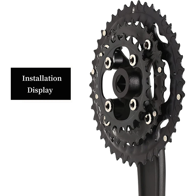 MTB Bicycle Chainring 24T/32T/42T 26T/38T 10S Bike Chainring 22T/32T/44T 9S 104B