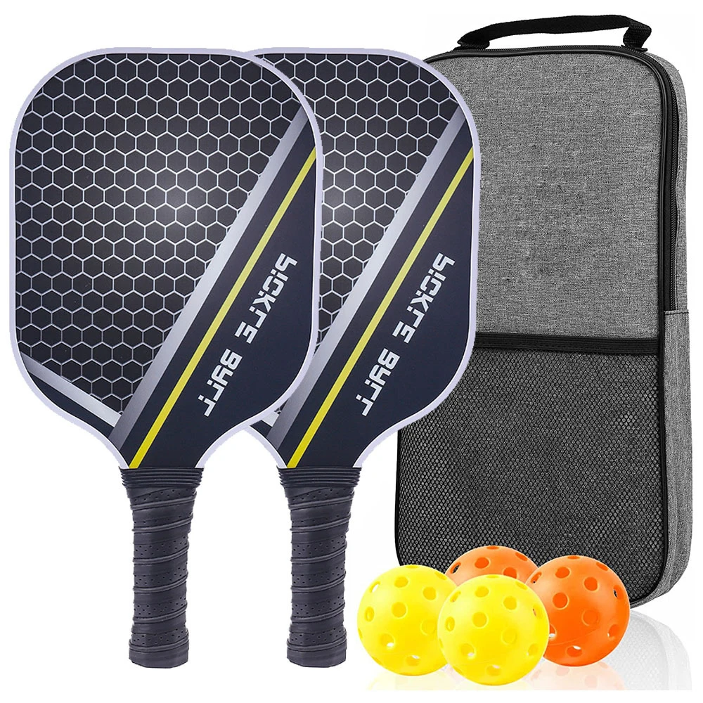 

Pickle Ball Paddle Carbon Fibre Thermoformed Padel Accessories For Lady Men Tennis Bag Racket Exchange Sports Tennis Cricket Bat