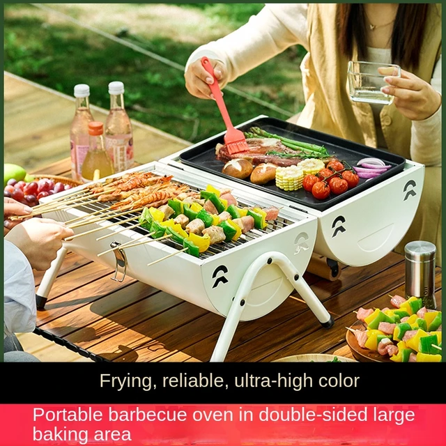 Electric Table Top Grill Bbq Barbecue Garden Camping Cooking Indoor 1300w - Bbq  Grills - AliExpress