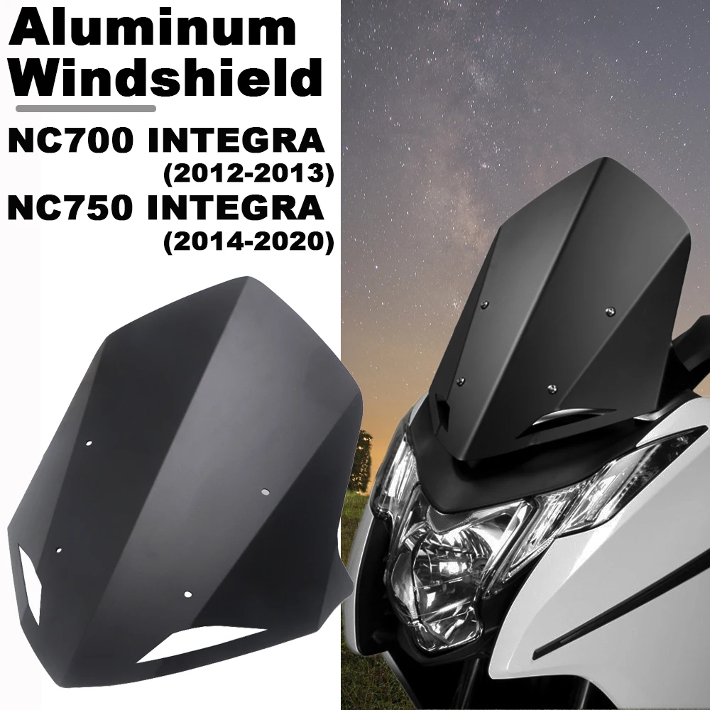 

Аксессуары для мотоциклов, алюминиевый ветровой экран, ветровой экран, дефлектор ветрового стекла для Honda NC700 INTEGRA NC750 INTEGRA 2014-2020