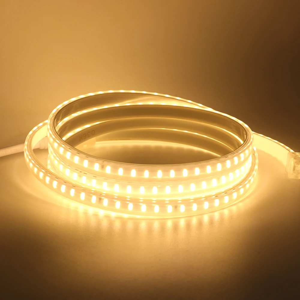 Waterproof High-Brightness Flexible LED Strip Lights with EU Power Plug